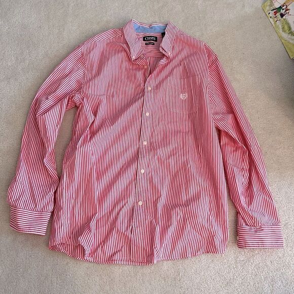 Men’s Chaps Long Sleeve Button Down Shirt XL - Picture 1 of 3
